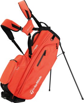 TaylorMade Men's Flextech Crossover Stand Bag 2024 in Orange