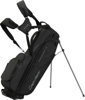 TaylorMade Men's Flextech Stand Bag 2024 in Black