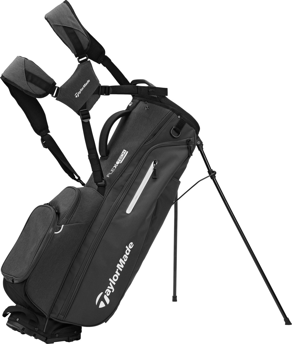 TaylorMade Men's Flextech Stand Bag 2024 in Grey