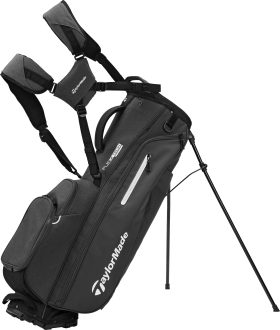 TaylorMade Men's Flextech Stand Bag 2024 in Grey