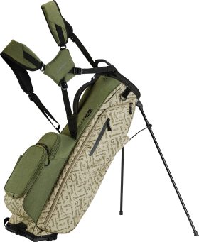 TaylorMade Men's Flextech Stand Bag 2024 in Sage/Rye