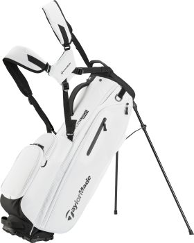 TaylorMade Men's Flextech Stand Bag 2024 in White