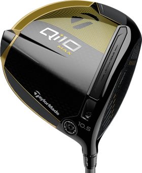 TaylorMade Qi10 Max Designer Series Driver 2024 in Black | Right | Size R | 10.5