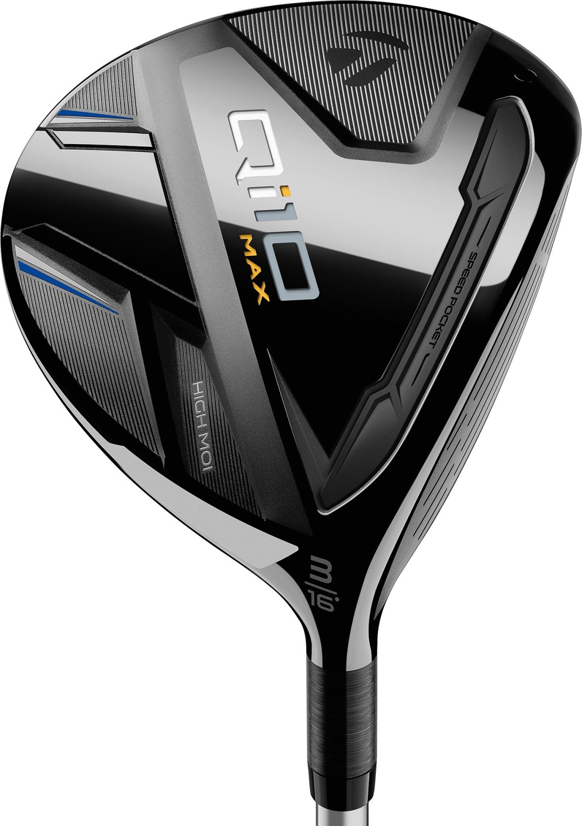 TaylorMade Qi10 Max Fairway Woods 2024 in Black | Right