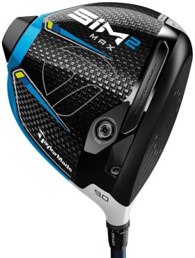 TaylorMade Sim 2 Max Driver in Blue | Right | Size A | 10.5