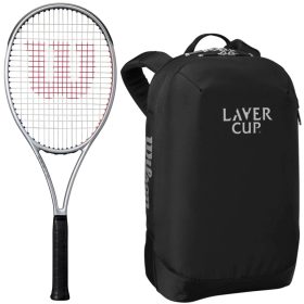 Wilson Blade 98 v8 16x19 Laver Cup LTD Tennis Racquet Bundled w a Laver Cup Super Tour Backpack