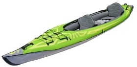 Advanced Elements AdvancedFrame Convertible Inflatable Kayak in Green with Pump