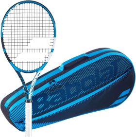 Babolat Evo Drive + Blue Club Bag Tennis Starter Bundle