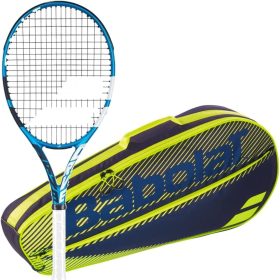 Babolat Evo Drive + Yellow Club Bag Tennis Starter Bundle