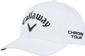 Callaway Men's Delta Tour Authentic Pro Golf Hat in White