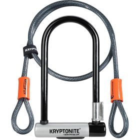 KryptoLok STD Double Deadbolt U-Lock + 120cm Cable