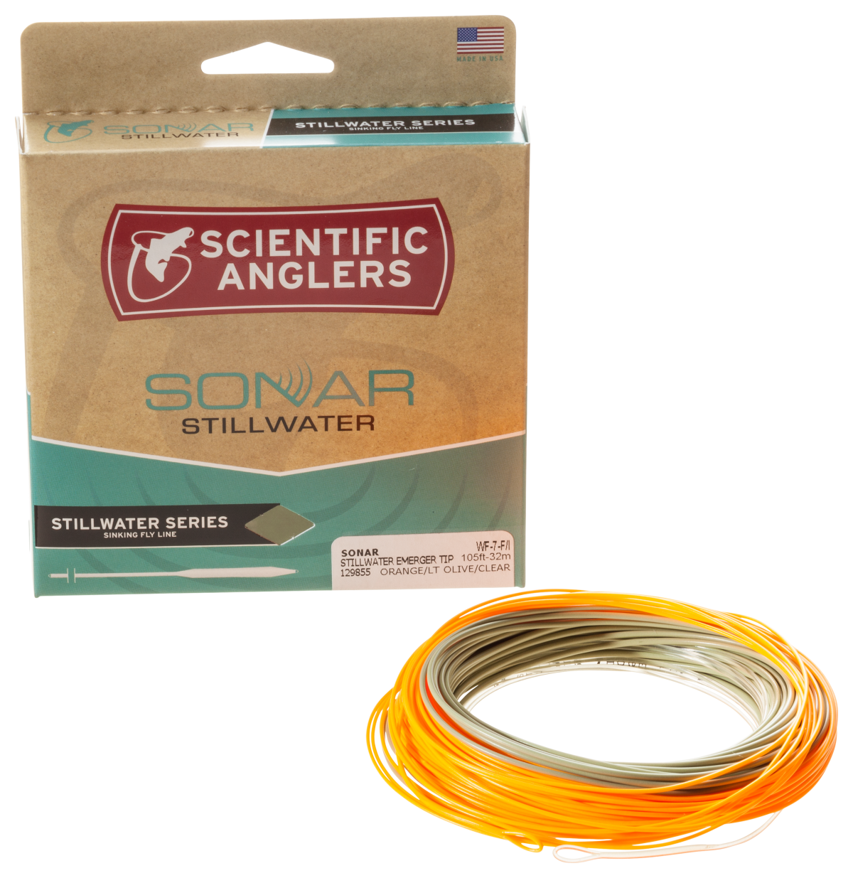 Scientific Anglers Sonar Stillwater Clear Midge Tip Fly Line