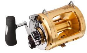 Shimano Tiagra Conventional Two-Speed Saltwater Reel - Right - 80 Size