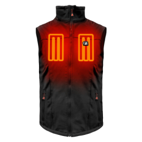 ActionHeat 5V Battery-Heated Vest for Men - Black - XL