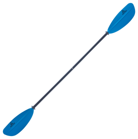Ascend Trek Kayak Paddle - Blue - 220 cm