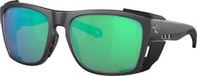 Costa Del Mar King Tide 6 580G Sunglasses, Men's, Black Pearl/Green Mirror
