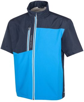 Galvin Green Axl Short Sleeve GORE-TEX Rain Jacket - Blue, Size: XXL