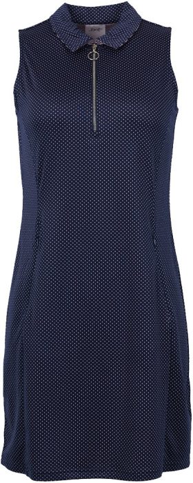 JoFit Womens Sport Sleeveless Golf Dress - Black, Size: Small