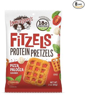 Lenny & Larry Fitzels Protein Pretzels, Tomato