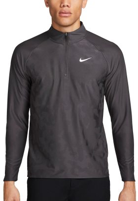 Nike Dri-FIT ADV Tour 1/2 Zip Men's Golf Pullover - Black, Size: Small