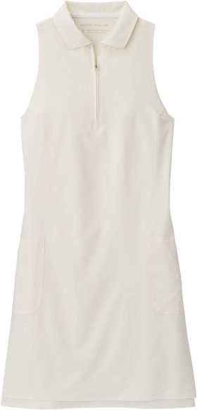 Peter Millar Womens Carner Sleeveless Sport Golf Dress 2024 - Khaki, Size: X-Small