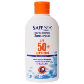 Safe Sea Sunscreen with Jellyfish and Sea Lice Sting Protective Lotion - SPF 50