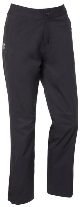 Sunice Womens Rainy Waterproof Stretch Golf Pants - Black, Size: X-Large