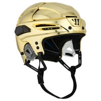 Warrior Covert PX2 Chrome Pro Stock Hockey Helmet in Gold (Chrome)