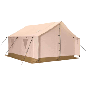White Duck Outdoors Alpha 12'x14' Fire- and Water-Repellent Wall Tent