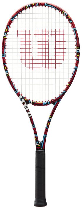 Wilson Pro Staff 97 v13 Britto Hearts Tennis Racquet