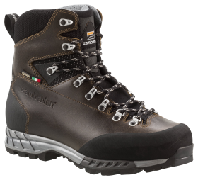 Zamberlan 1111 Cresta GTX® RR Waterproof Hiking Boots for Men - Waxed Dark Brown - 8M
