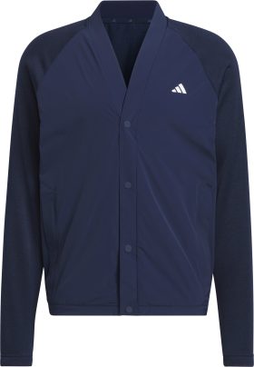 adidas Ultimate365 Tour Cardigan Men's Golf Sweater - Blue, Size: Medium