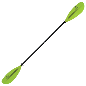 Ascend Explore Youth Kayak Paddle - Green