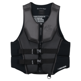 Bass Pro Shops Dual-Size Platinum Neoprene Segmented Life Jacket for Men - S