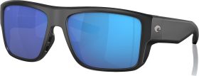Costa Del Mar Adult Taxman 580G Sunglasses, Men's, Matte Black/Blue Mirror