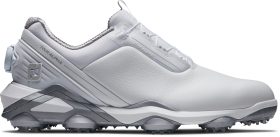 FootJoy Tour Alpha BOA Golf Shoes 2024 - White/Gray - 7 - M
