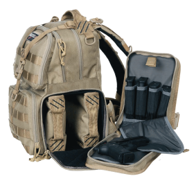 G Outdoors T1612BPB Tactical Range Backpack - Tan
