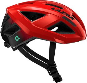 Lazer Adult Tonic KinetiCore Bike Helmet, Small, Red Black