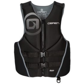 O'Brien Men's Traditional RS Life Jacket in Black
