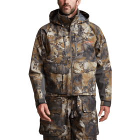 SITKA GORE OPTIFADE Concealment Waterfowl Timber Delta Pro Wading Jacket for Men - L