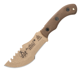 TOPS Knives Tom Brown Tracker #4 Fixed-Blade Knife - Tan