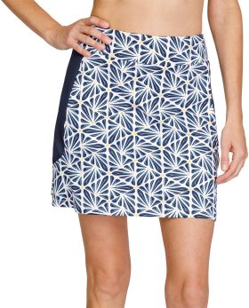 Tail Activewear Womens Baxter 18 Inch Golf Skort - Blue, Size: Small