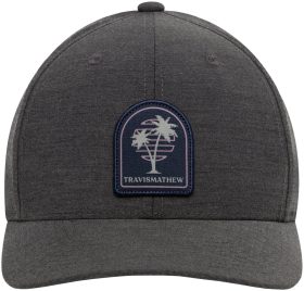TravisMathew Early Morning Snapback Men's Golf Hat - Black, Size: One Size