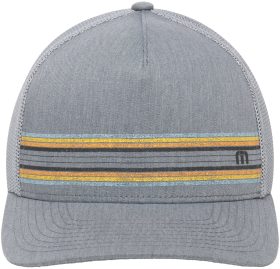 TravisMathew Hana Highway Snapback Men's Golf Hat - Grey, Size: One Size