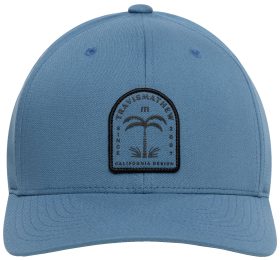TravisMathew Shark Sighting Snapback Men's Golf Hat - Blue