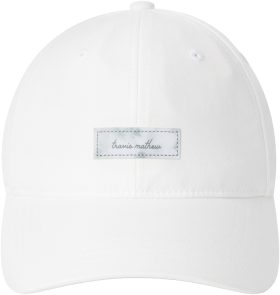TravisMathew Womens Sabora Snapback Golf Hat - White