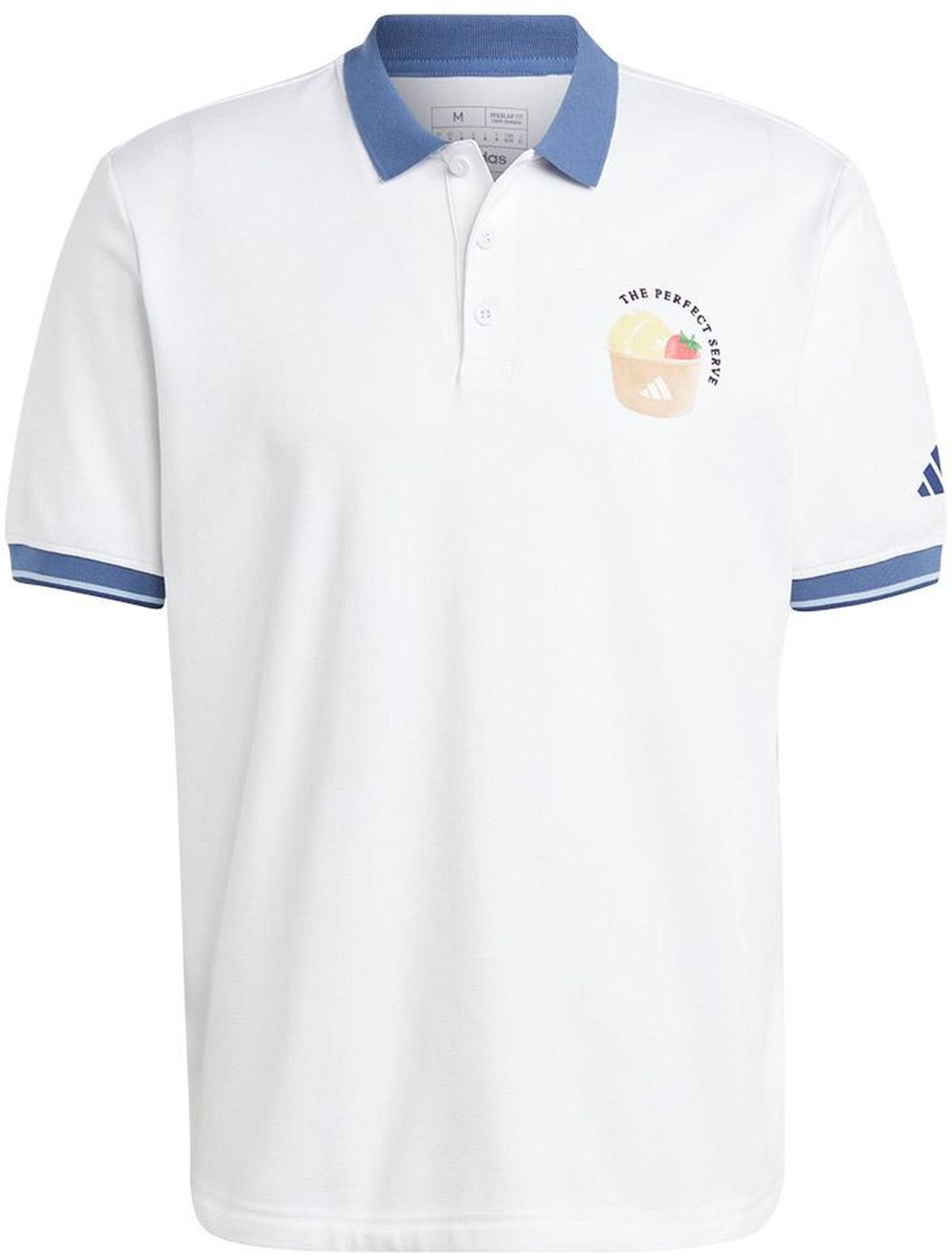 Adidas Men's Clubhouse Premium Classic Tennis Polo (White)