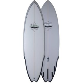 Aipa The Big Boy Sting Fusion-HD FCS II Surfboard Grey, 7ft 8in