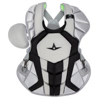 All-Star System 7 Axis Pro Adult Chest Protector in Silver/Black