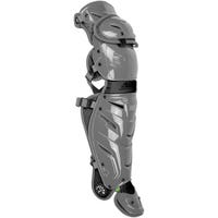 All-Star System7 Axis Adult Leg Guards in Gray/Black